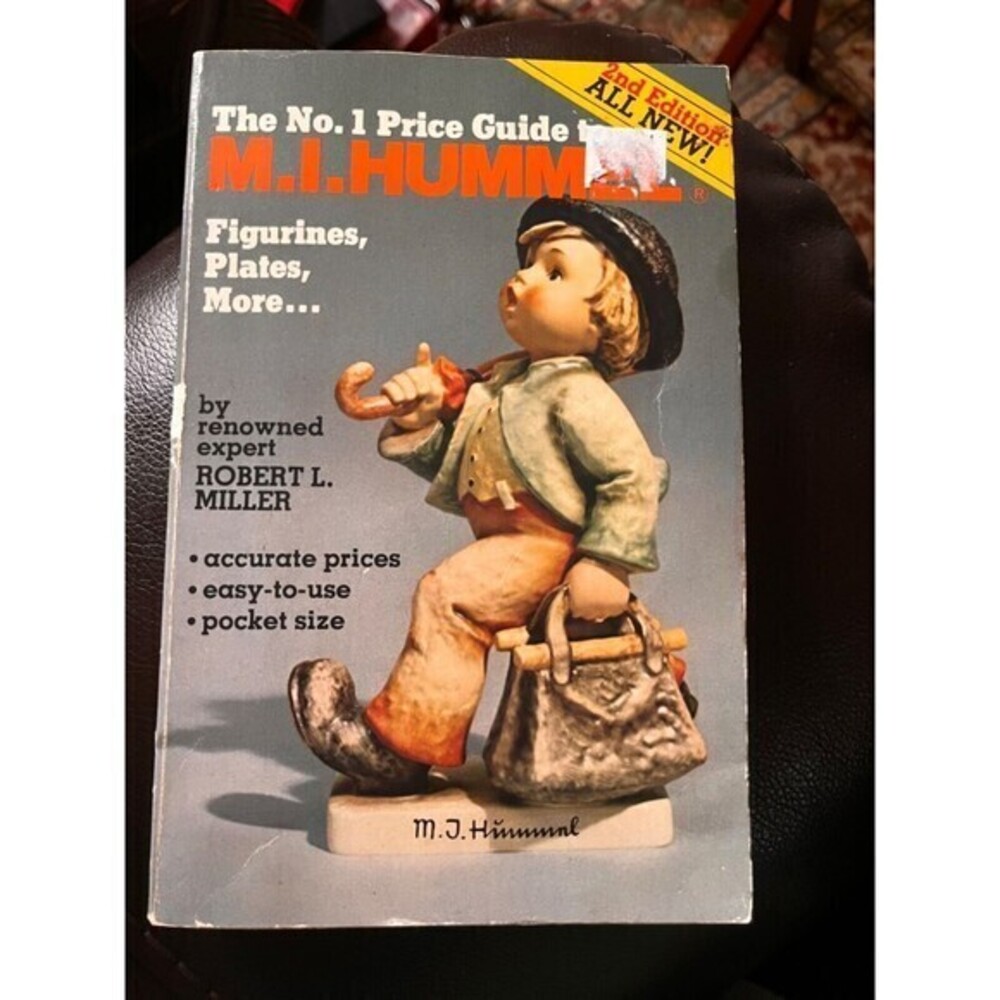 1981 Vintage 1st Print No1 Price Guide To M.I. Hummel Figures Plates More Book